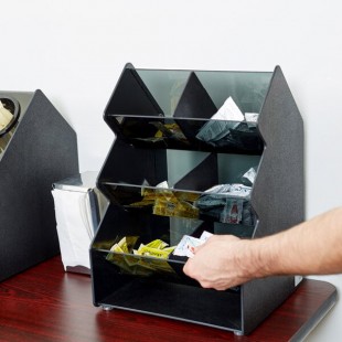 Vollrath CTC-3X2V 3 Tier 6 Bin Condiment Holder Vollrath CTC-3X2V 3 Tier 6 Bin Condiment Holder