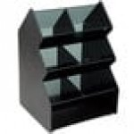 Vollrath CTC-3X2V 3 Tier 6 Bin Condiment Holder Vollrath CTC-3X2V 3 Tier 6 Bin Condiment Holder