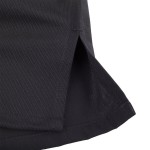 Mercer Culinary Millennia Air® Black Unisex Short Sleeve Cook Shirt with Full Mesh Back M60200BK - L Mercer Culinary Millennia Air® Black Unisex Short Sleeve Cook Shirt with Full Mesh Back M60200BK - L
