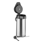 Acopa 3 Liter Stainless Steel Lined Airpot with Push Button