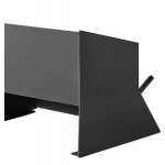 ServSense Black 11-Section Countertop Dome Lid / Straw Organizer - 19 3/4 ServSense Black 11-Section Countertop Dome Lid / Straw Organizer - 19 3/4