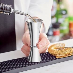 Barfly® M37169 1 oz. and 2 oz. Yakuza Japanese-Style Stainless Steel Jigger Barfly® M37169 1 oz. and 2 oz. Yakuza Japanese-Style Stainless Steel Jigger