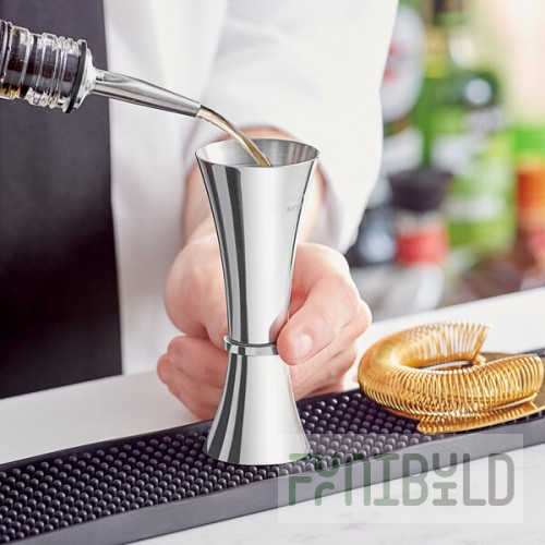 Barfly® M37169 1 oz. and 2 oz. Yakuza Japanese-Style Stainless Steel Jigger