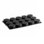 Silikomart SQ067 15 Compartment Disco Silicone Baking Mold - 4 1/8