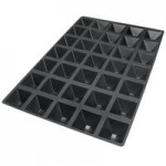 Silikomart SQ067 15 Compartment Disco Silicone Baking Mold - 4 1/8