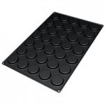 Silikomart SQ067 15 Compartment Disco Silicone Baking Mold - 4 1/8