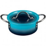 Bon Chef Country French X 54 oz. Ombre Merlot Sauce Pot with Cover 73299-OM-M