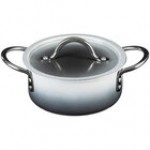 Bon Chef Country French X 54 oz. Ombre Merlot Sauce Pot with Cover 73299-OM-M
