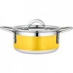 Bon Chef Country French X 54 oz. Ombre Merlot Sauce Pot with Cover 73299-OM-M