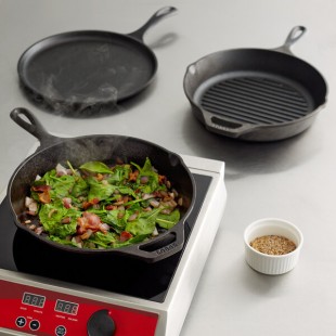 Lodge 3-Piece Pre-Seasoned Cast Iron Skillet Set - Includes 10 1/4 Lodge 3-Piece Pre-Seasoned Cast Iron Skillet Set - Includes 10 1/4