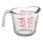 Anchor Hocking 55177AHG17 16 oz. Clear Glass Measuring Cup