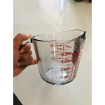 Anchor Hocking 55177AHG17 16 oz. Clear Glass Measuring Cup