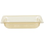 Vollrath 9032410 Super Pan® 1/3 Size Amber High Heat Plastic Food Pan - 2 1/2 Vollrath 9032410 Super Pan® 1/3 Size Amber High Heat Plastic Food Pan - 2 1/2