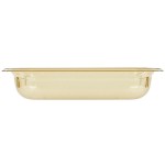 Vollrath 9032410 Super Pan® 1/3 Size Amber High Heat Plastic Food Pan - 2 1/2 Vollrath 9032410 Super Pan® 1/3 Size Amber High Heat Plastic Food Pan - 2 1/2