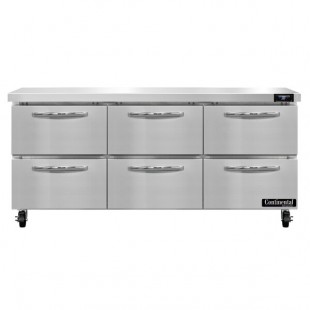 Continental Refrigerator SW72-N-D 72