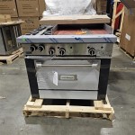 Scratch and Dent Garland SunFire Series X36-2G24R Natural Gas 2 Burner Gas Range with 24