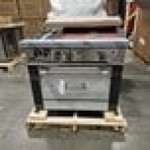 Scratch and Dent Garland SunFire Series X36-2G24R Natural Gas 2 Burner Gas Range with 24