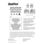 Scratch and Dent Garland SunFire Series X36-2G24R Natural Gas 2 Burner Gas Range with 24