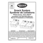 Hatco SNACK-1 Single Snack System with Belgian Waffle Plate and 1 Plate Choice - 120V, 900W