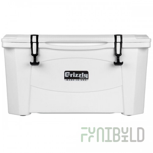 Grizzly Cooler White 60 Qt. Outdoor Merchandiser / Cooler