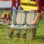 CaterGator CG65CAMO Camouflage 65 Qt. Rotomolded Outdoor Cooler / Ice Chest