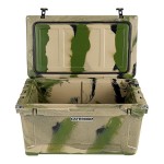 CaterGator CG65CAMO Camouflage 65 Qt. Rotomolded Outdoor Cooler / Ice Chest