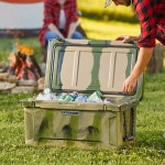 CaterGator CG65CAMO Camouflage 65 Qt. Rotomolded Outdoor Cooler / Ice Chest