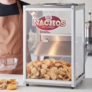 Carnival King NCM160 10 lb. Nacho Chip, Popcorn, Peanut Warmer / Merchandiser - 120V, 160W
