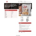 Carnival King NCM160 10 lb. Nacho Chip, Popcorn, Peanut Warmer / Merchandiser - 120V, 160W