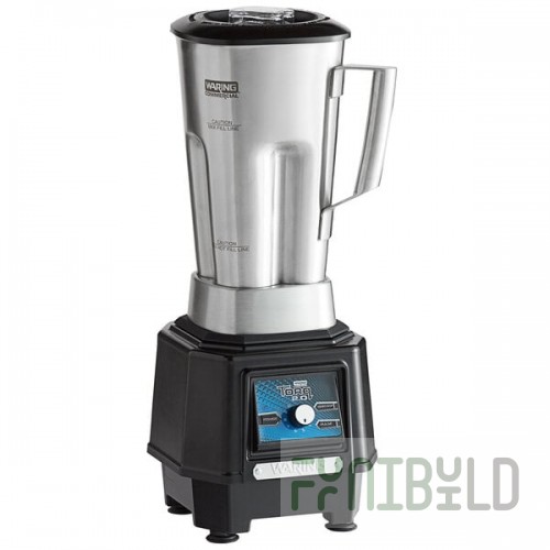 Waring TBB175S6 2 hp Torq 2.0 Blender with Electronic Touchpad Controls, Variable Speed Control Dial, and 64 oz. Stainless Steel Container - 120V
