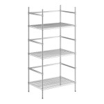 Regency 18-Jug Chrome 5 Gallon Water Jug Rack - 24