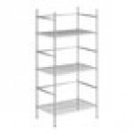 Regency 18-Jug Chrome 5 Gallon Water Jug Rack - 24