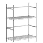 Regency 18-Jug Chrome 5 Gallon Water Jug Rack - 24