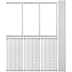 Regency 18-Jug Chrome 5 Gallon Water Jug Rack - 24