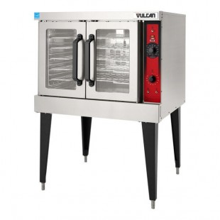 Vulcan VC6EC-208/3 Single Deck Full Size Electric Deep Depth Convection Oven with Computer Controls - 208V, Field Convertible, 12.5 kW Vulcan VC6EC-208/3 Single Deck Full Size Electric Deep Depth Convection Oven with Computer Controls - 208V, Field Convertible, 12.5 kW