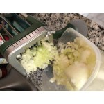 Choice Food Prep 8 Wedge French Fry Cutter with Suction Feet