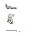 JAC UNIC Electric Automatic Vertical Dough Moulder - 208V, 1.1 kW