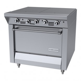 Garland M46R Master Series Liquid Propane 2 Section Even Heat Hot Top 34 Garland M46R Master Series Liquid Propane 2 Section Even Heat Hot Top 34