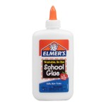 Elmer's E308 7.625 fl. oz. White Liquid School Glue Elmer's E308 7.625 fl. oz. White Liquid School Glue