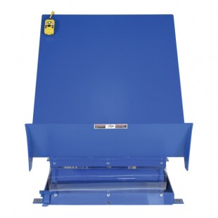 Vestil Blue Single Scissor Lift / Tilt Table with 40 Vestil Blue Single Scissor Lift / Tilt Table with 40
