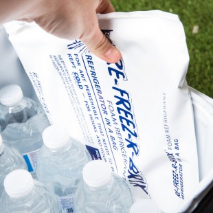 Polar Tech 22 oz. Re-Freez-R-Brix Foam Freeze Pack - 16/Case