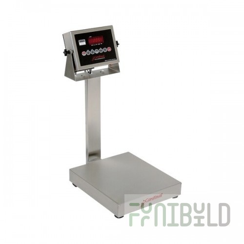Cardinal Detecto EB-300-205 300 lb. Electronic Bench Scale with 205 Indicator and Tower Display, Legal for Trade