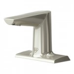 T&S WaveCrest ECW-3152-FS-BN Brushed Nickel Deck Mount Electronic Foam Soap Dispenser T&S WaveCrest ECW-3152-FS-BN Brushed Nickel Deck Mount Electronic Foam Soap Dispenser