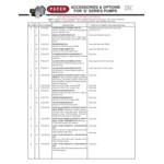 Pacer Pumps G Series P-58-0126 Rebuild Kit for EPDM Elastomers