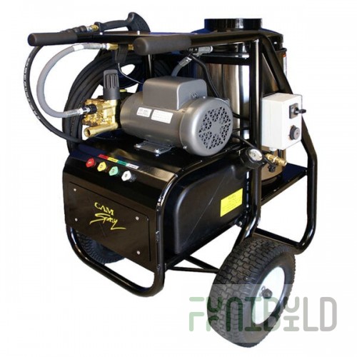 Cam Spray 1000SHDE Portable Diesel Fired Electric Hot Water Pressure Washer - 1000 PSI; 3.0 GPM
