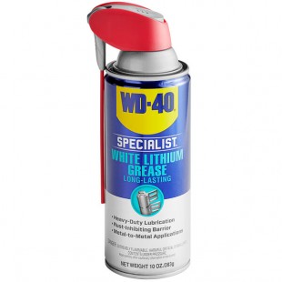 WD-40 300615 Specialist 10 oz. Protective White Lithium Grease - 6/Case WD-40 300615 Specialist 10 oz. Protective White Lithium Grease - 6/Case