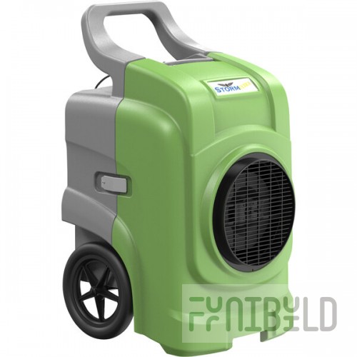 AlorAir Storm Elite 125 Green Smart Wi-Fi Enabled Commercial Dehumidifier with Pump - 115V