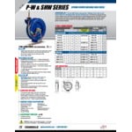 Coxreels P-WT-125 P-W Series 25' Spring Driven Welding Reel 200 PSI