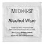 Medi-First 22133 Alcohol Wipes / Prep Pads - 100/Box