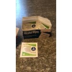 Medi-First 22133 Alcohol Wipes / Prep Pads - 100/Box